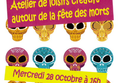 Ateliers de loisirs créatifs autour de la fête des Morts