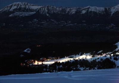 ski nocturne à Chabanon - ski nocturne à Chabanon