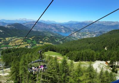 Télésiège du Belvédère Montclar - TSD_Belvédère