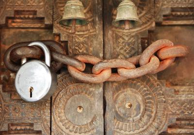 L'ultime plan - Fort Escape - Porte cadenassée