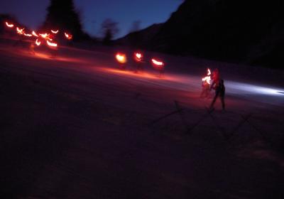 Descente aux flambeaux - Descente aux flambeaux