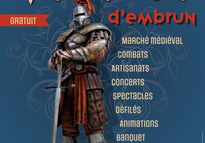 Fête médiévale d'Embrun_Embrun - Affiche fête médiévale d'Embrun