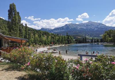 Fête du plan d'eau et feu d'artifice - Jausiers