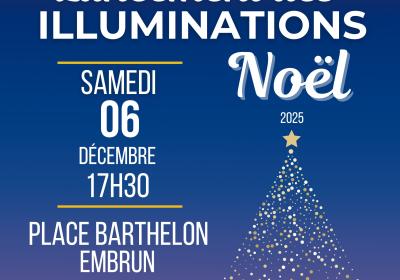 Lancement des illuminations de Noël_Embrun - Lancement des illuminations de Noël_Embrun