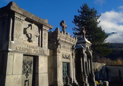 Visite guidée : Les villas de Barcelonnette et les tombes monumentales du cimetière - Les tombes monumentales du cimetière de Barcelonnette