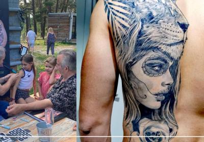 Soirée Tattoo éphémère - Tattoo