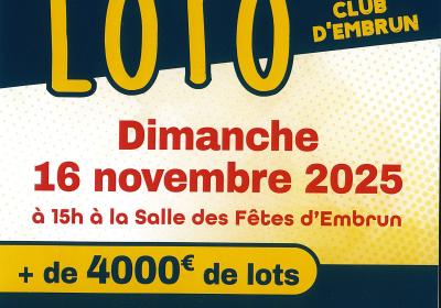 Grand Loto du Lions Club_Embrun - Grand Loto du Lions Club_Embrun