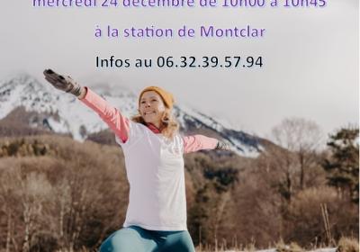 Snow yoga_Montclar - affiche