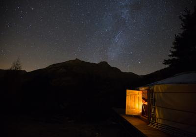 Immersion nocturne - sortie nature_Le Lauzet-Ubaye - Louis XVI sous le ciel étoilé
