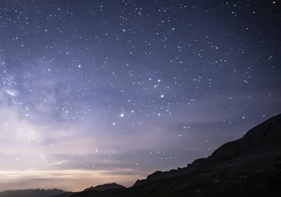 Veillée aux étoiles - Le Sauze 1700 - Ciel étoilé de la Vallée de l'Ubaye