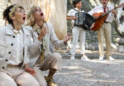 Théâtre en plein air : "Tombés du Ciel"_Barcelonnette