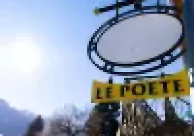 Apéro, Musico, Dégusto - Chez le Poète_Selonnet - panneau le poète