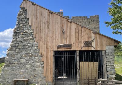 Démonstration à la Forge dans le Fort de Seyne - Forge de Seyne