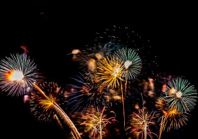 Fête de Méolans-Revel - Feu d'artifice
