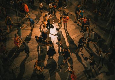 Thé dansant au café des arts_Montclar - Danseurs