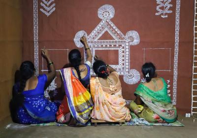 Peintres Warlis - Peintres Warlis