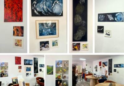 Expo-vente “Les 4 élèments”_Montclar - Exposition “Les 4 éléments”