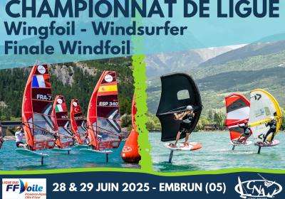 Championnat de Ligue Windfoil - Wingfoil - Windsurfer_Embrun