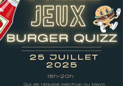 Soirée Jeux Burger Quizz_Montclar - Soirée Jeux Burger Quizz_Montclar