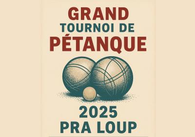 Grand Tournoi de Pétanque_Pra Loup 1600