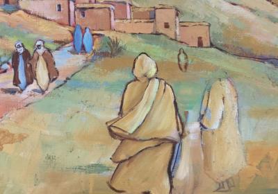 Exposition : Le clou et le papillon, Cécile Mimet (1945-2024) - Barcelonnette