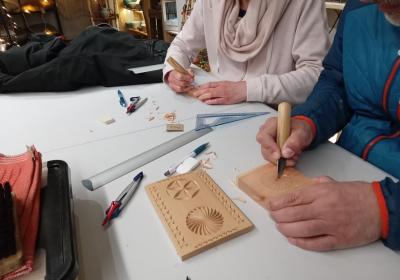 Atelier Sculpture au couteau - La caverne aux merveilles