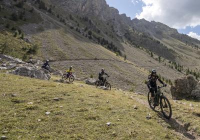 Initiation au VTT - Le Sauze 1700 - VTT DH au Sauze