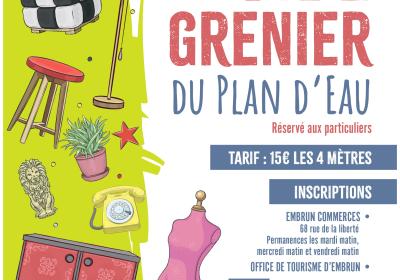 Vide Grenier du Plan d'Eau EMBRUN - Vide Grenier du Plan d'Eau EMBRUN
