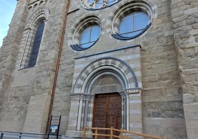Inauguration de la façade ouest de la Cathédrale Notre-Dame du Réal_Embrun