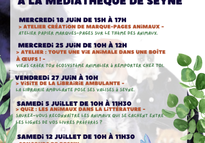 Partir en livre 2025 : Quiz les animaux dans la littérature_Seyne - Partir en livre 2025 : Quiz les animaux dans la littérature_Seyne