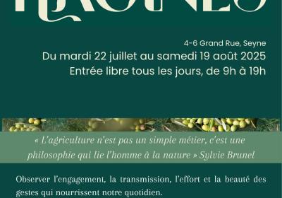 Exposition "Racines" :    œ  ' _Seyne - Affiche