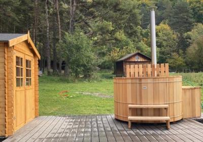 Marche nordique et spa - Bains des bois_Montclar - Spa aux Bains des bois