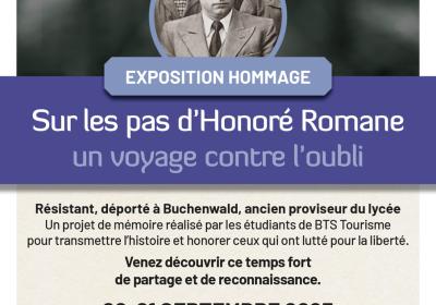 Exposition hommage : Sur les pas d'Honoré Romane, un voyage contre l'oubli - Exposition hommage : Sur les pas d'Honoré Romane, un voyage contre l'oubli