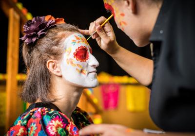 Atelier maquillage "Día de los Muertos" - Fête des Morts_Barcelonnette