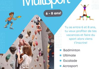 Stage Multisport 6-8 ans_Embrun - Stage Multisport 6-8 ans_Embrun