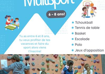 Stage Multisport 6-8 ans_Embrun - Stage Multisport 6-8 ans_Embrun