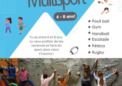 Stage Multisport 6-8 ans_Embrun - Stage Multisport 6-8 ans_Embrun