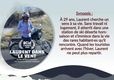 Ciné Rencontre "Laurent dans le vent"_Embrun - Ciné Rencontre "Laurent dans le vent"_Embrun