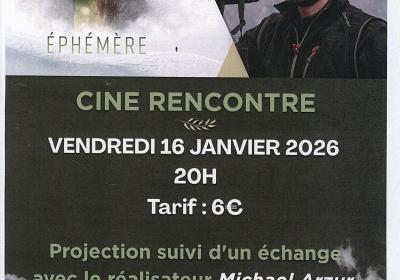 Ciné Rencontre "Michaël Arzur"_Embrun - Ciné Rencontre "Michaël Arzur"_Embrun