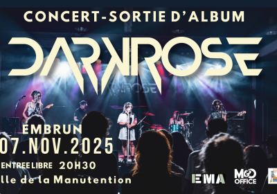 DARKROSE - Concert Sortie d'Album - DARKROSE - Concert Sortie d'Album