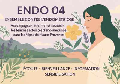 Atelier gestion du stress et endométriose_Seyne - affiche