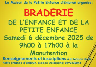 Braderie de l'enfance et de la petite enfance_Embrun - Braderie de l'enfance et de la petite enfance_Embrun