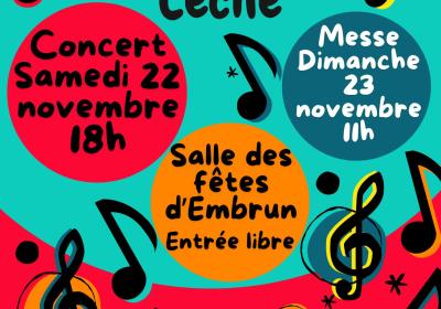 fête sainte cécile EMBRUN - fête sainte cécile EMBRUN