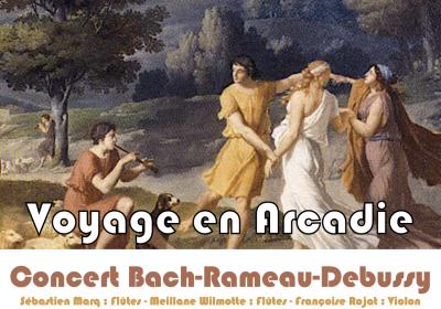 Concert Bach, Rameau et Debussy "Voyage en Arcadie" EMBRUN - Concert Bach, Rameau et Debussy "Voyage en Arcadie" EMBRUN