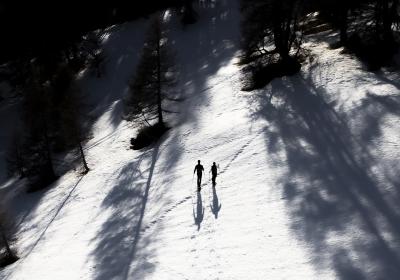 Marche au lever du jour et respiration consciente - Le Sauze 1400
