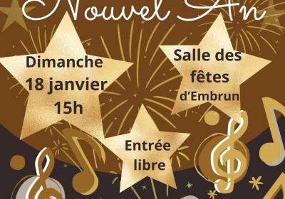 Concert de Nouvel An Embrun - Concert de Nouvel An Embrun