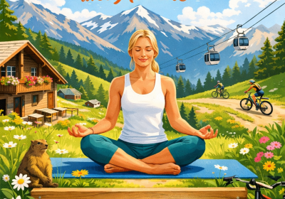 Yoga doux avec Albane_Pra Loup 1600 - Yoga Doux