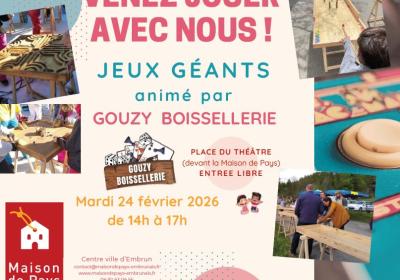 Venez jouer avec nous !