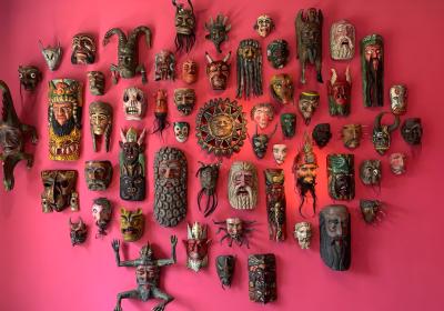 Découverte de la collection Couffignal - Barcelonnette - Masques de la collection Couffignal au Musée de Barcelonnette