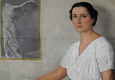 Un jour une œuvre - Barcelonnette - Portrait de Marie-Louise Signoret